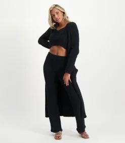 Damesfleece Boucle Duster