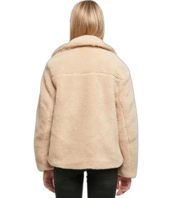 Damesfleece met sherpa