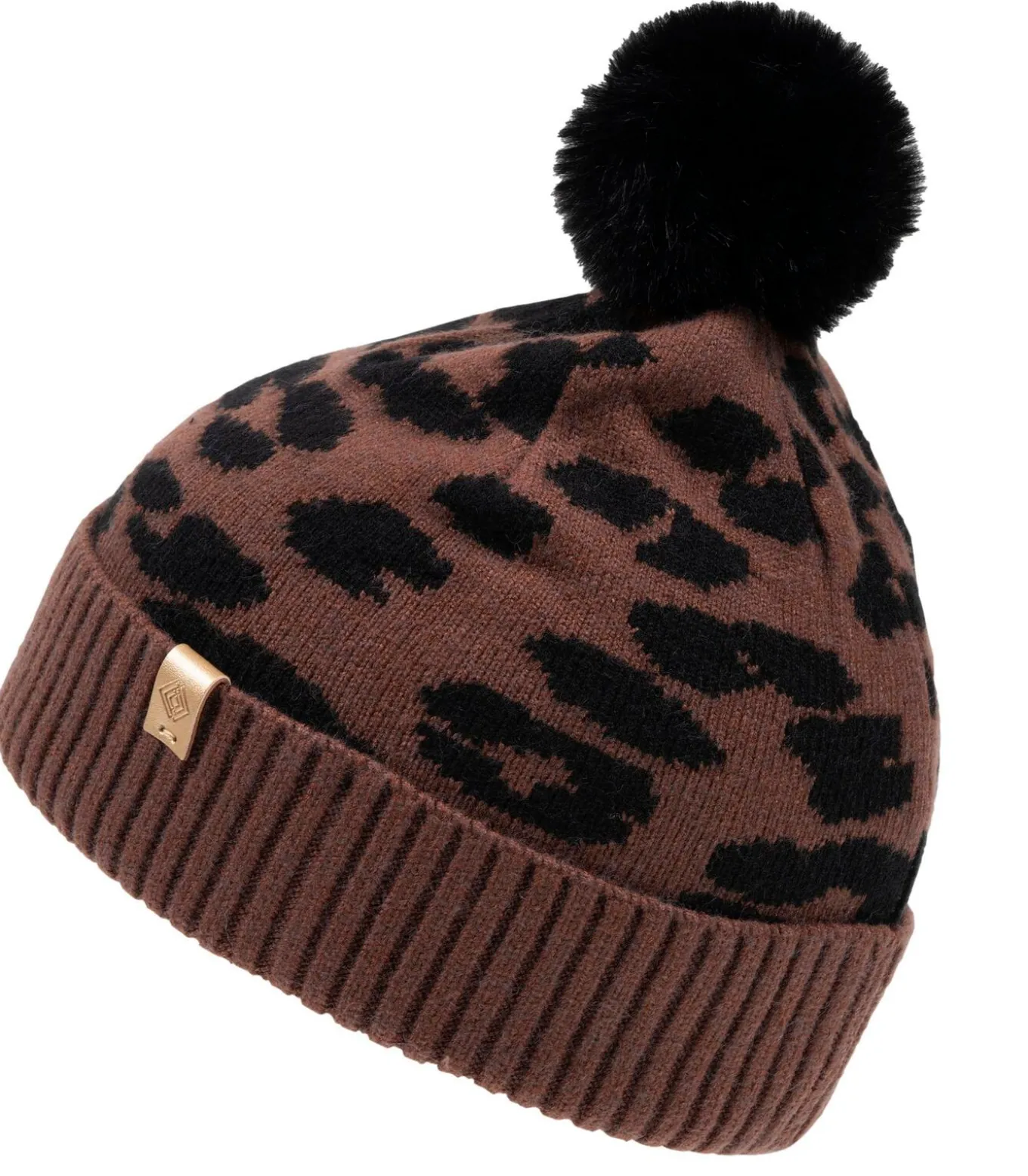 Dameshoed met zacht damespatroon