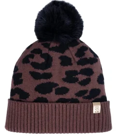 Dameshoed met zacht damespatroon