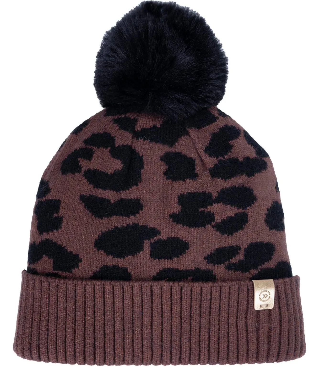 Dameshoed met zacht damespatroon