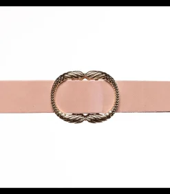 Damesriem Licht Roze 4 cm