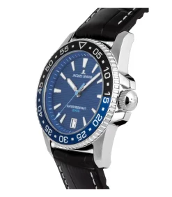 Datum horloge Liverpool Diver Blue - Black