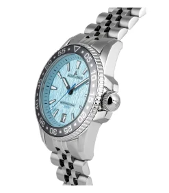 Datum horloge Liverpool Diver Light blue