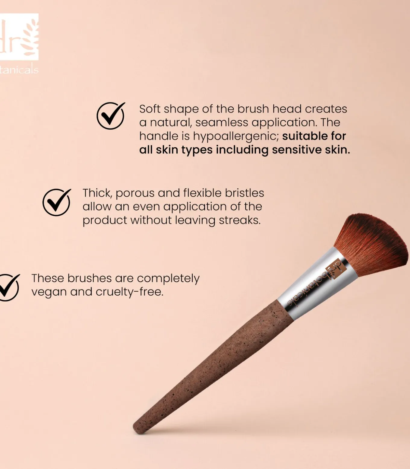 DB koffiedik blushborstel