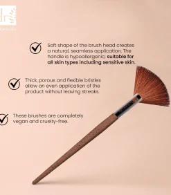 DB koffiedik waaierborstel