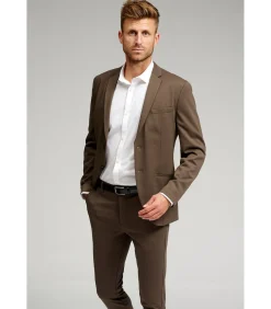 De Originele Performance Blazer - Donkerbruin