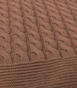 Deken 2 personen Derecho 200x220 cm Kaneel