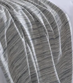 Deken 2 personen Melange 200x220 cm Lichtblauw