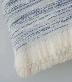 Deken 2 personen Melange 200x220 cm Lichtblauw