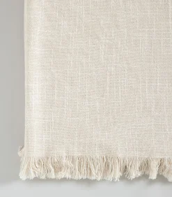 Deken 1 persoon Carino 160x220 cm Licht beige