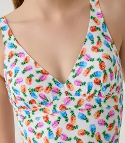 1-delig zwempak met uitneembare cup Pina Colada