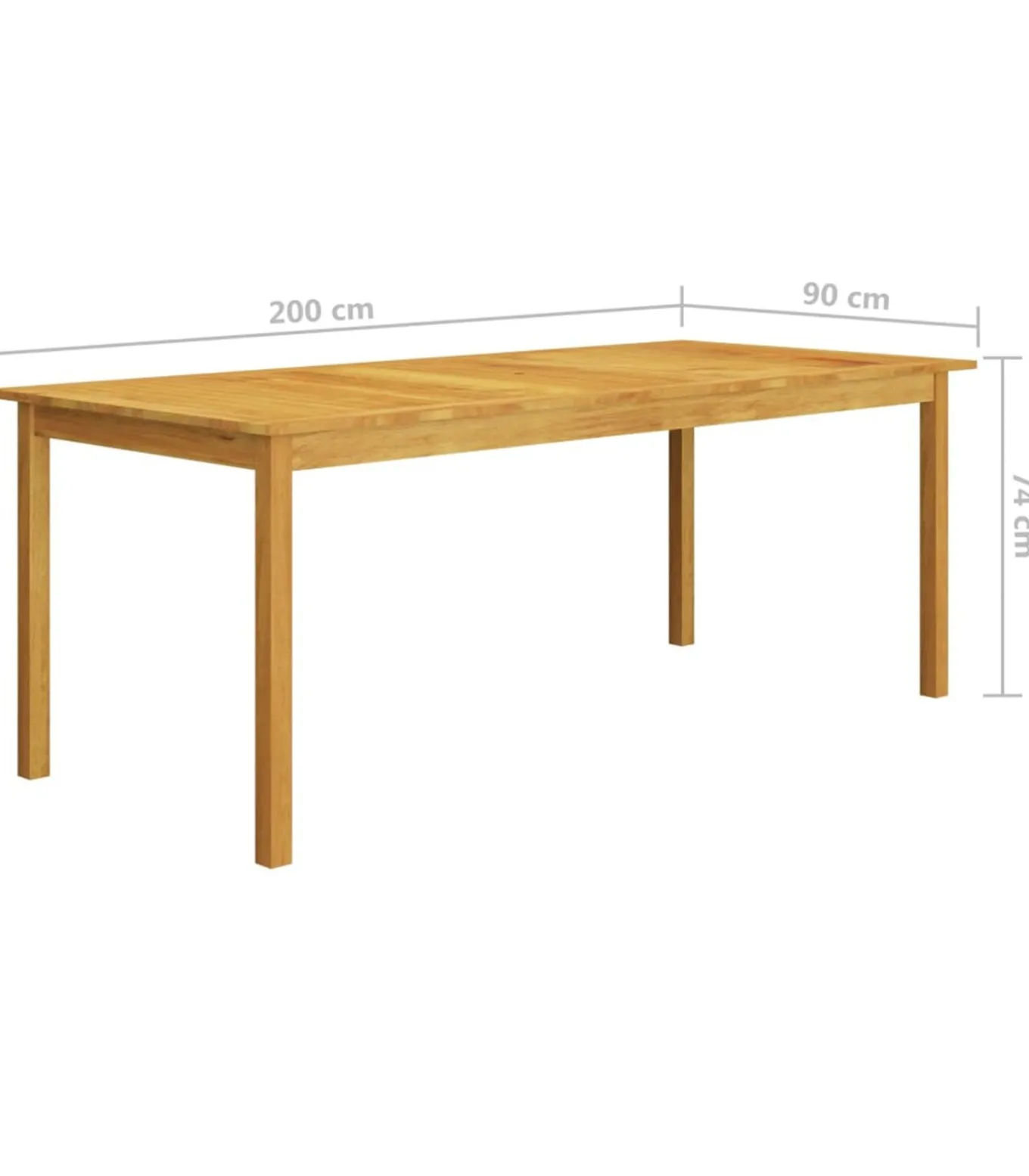9-delige Tuinset grijs