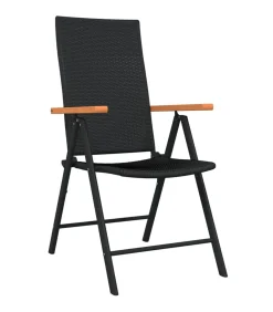 7-delige Tuinset zwart