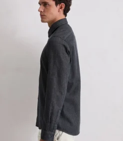 Denim overhemd in de vorm van