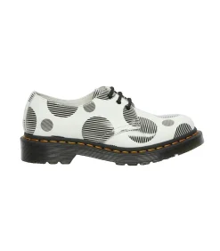 Derby schoenen Dr. Martens 1461 Polka Dot Smooth wit