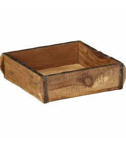 Dienblad met opslag Bruin 31 x 29 x 10 cm