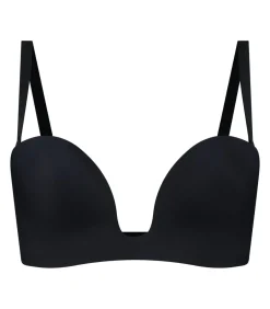 Diepe Duik Strapless Bh | Zwart M