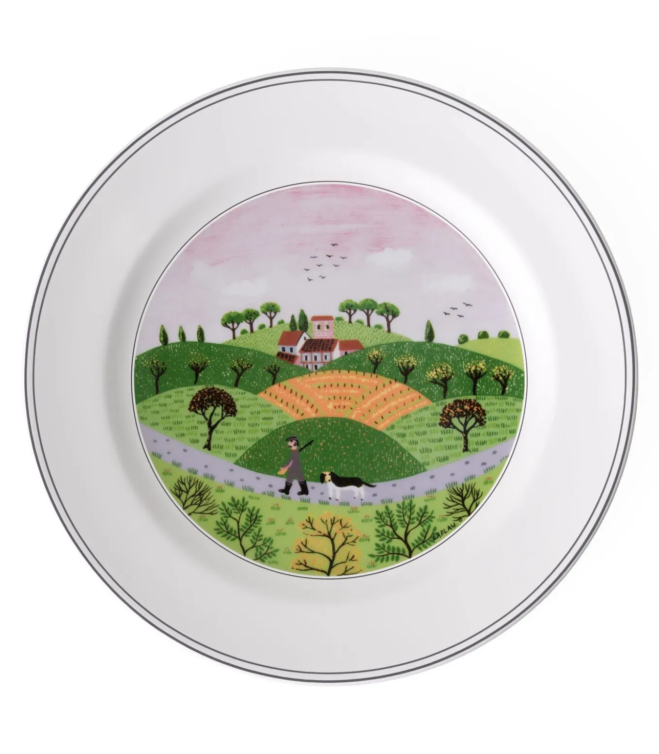 Dinerbord Jager Design Naif