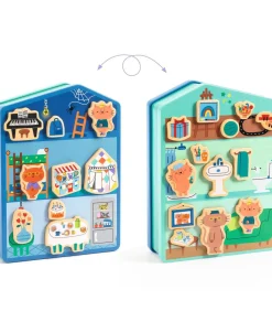 Djeco houten speelhuis InZeHouse - FSC 100% duurzaam speelgoed