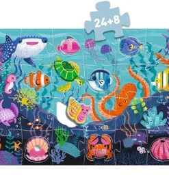 Djeco puzzel reuzenformaat onderwaterwereld - FSC MIX