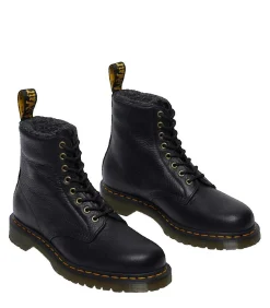 Dr. Martens 1460 veterlaarzen van zwart leer met synthetische voering