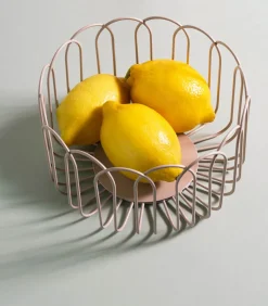 Draadmand 19xH10cm grijs Flores