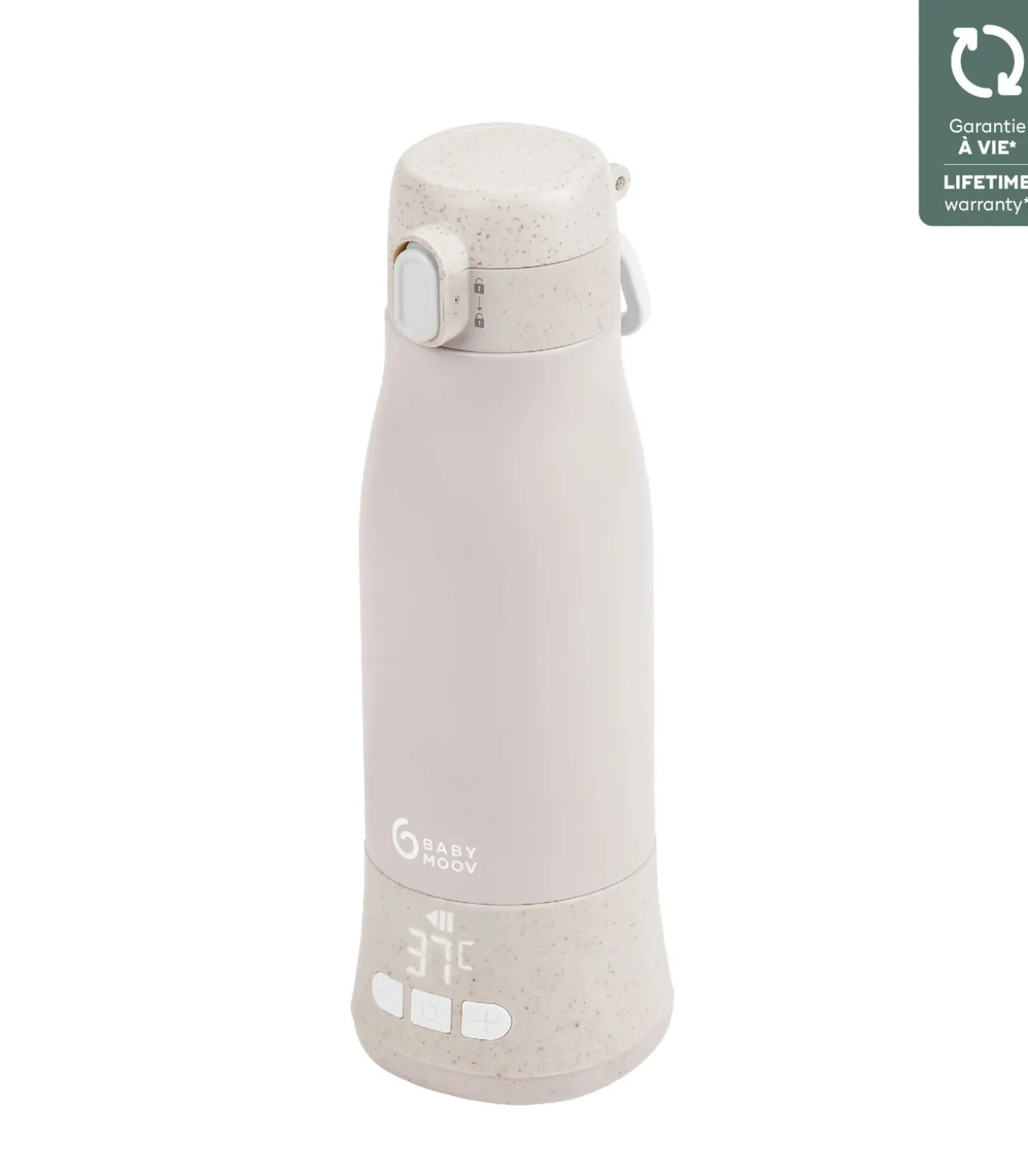 Draagbare flessenwarmer Moov & Feed