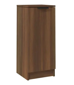 Dressoir 30x30x70 cm bewerkt hout bruin eikenkleur