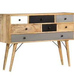 Dressoir 110x30x82 cm massief mangohout