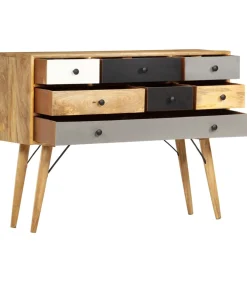 Dressoir 110x30x82 cm massief mangohout