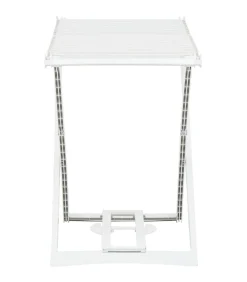 Droogrek inklapbaar kunststof wit