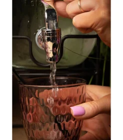 Dubbele Drankdispenser - met houder - 2 x 4 liter