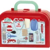 Ecoiffier dokterskoffer speelgoedset luxe 17-delig voor kinderen