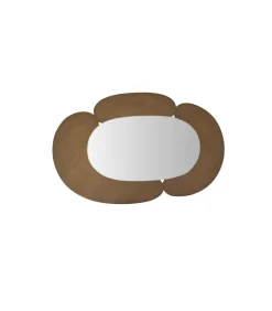 Eda - Ovale spiegel in licht mindihout 115 x 75 cm