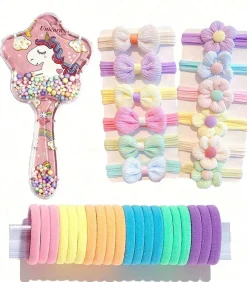 Eenhoorn Ontklittende Borstel + 32 Accessoires