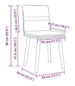 Eetkamerstoelen 6 st stof donkergroen