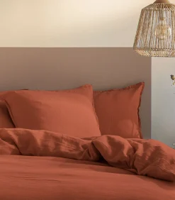 Effen linnen dekbedovertrek, PASSION LIN