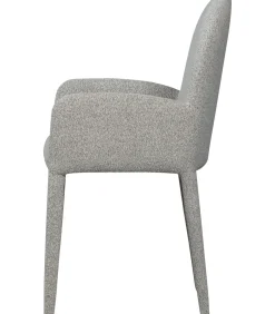 Elegance Eetkamerstoelen - Polyester - Greige - Set van 6
