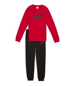 Ess No.1 Logo Crew Sweat Suit Fl B