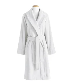 Ess-Cale - Effen badjas van biologisch gekamd katoen