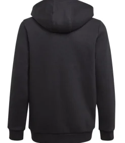 ESSENTIALS - Trui met kap Met Volledige Ritssluiting - Zwart