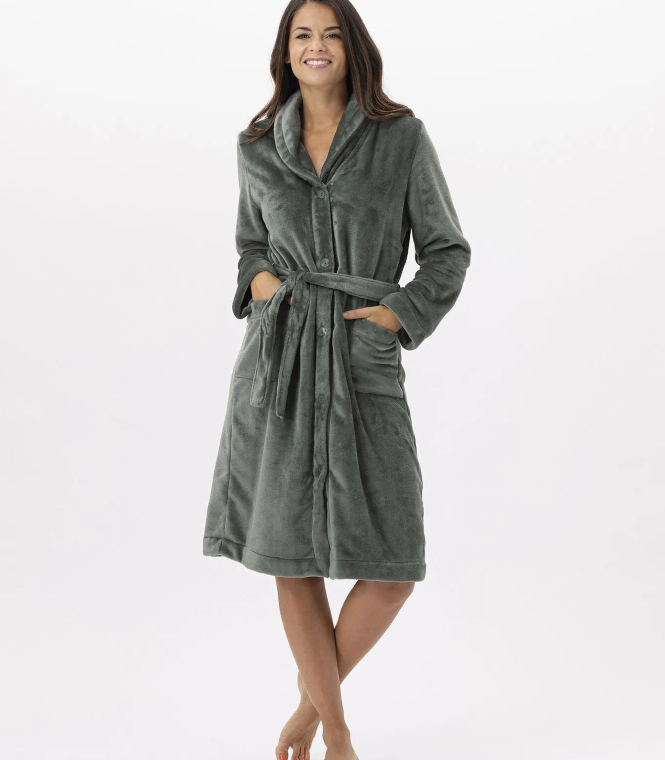 ESSENTIEL H51B pluche flanellen kamerjas