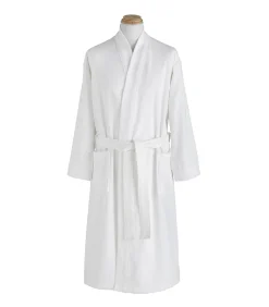 Ess-Kimo - Effen badjas van biologisch gekamd katoen