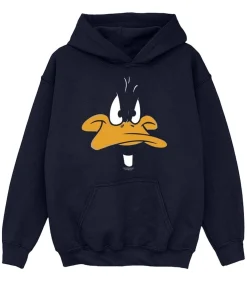 FACE - Trui met kap - Marineblauw