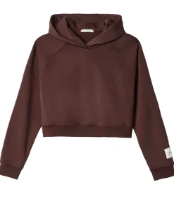 Felpa Cappuccio A Scatoletta Con Manica Raglan