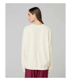 Felpa Paricollo Over College