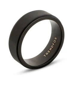 Fidget Ring - Spinner - Zwart - Staal