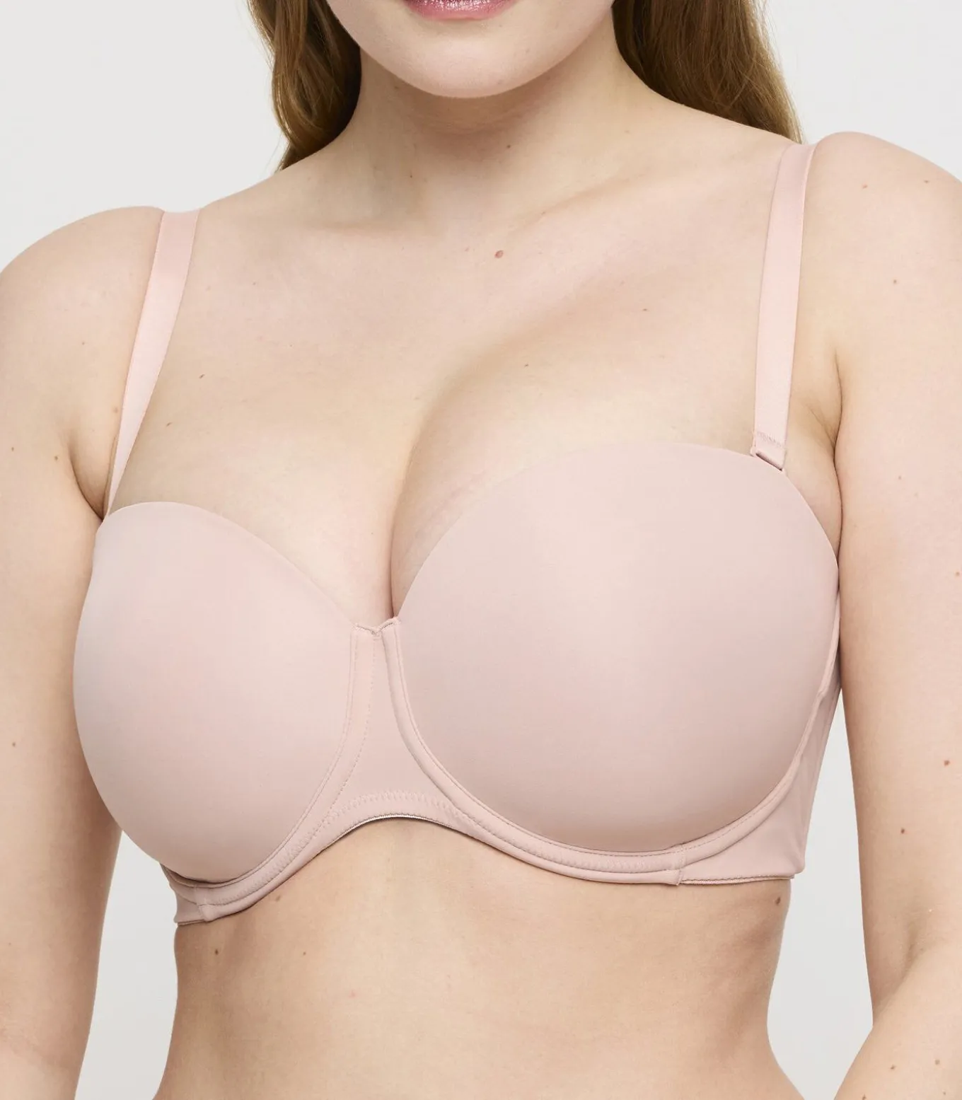FIGURAS Powder Rose voorgevormde bh - strapless