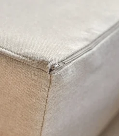 Finn - Stoffen 2-3-zitsbank, ecru